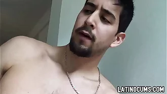 Stud latin boy called Pablo gets paid to fuck stranger in ass